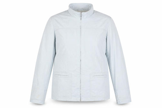 Front view of Next Women’s Blue Cotton Basic Jacket, size UK 14