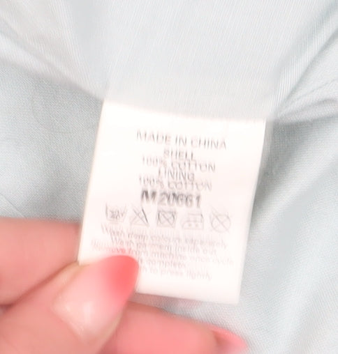 NEXT Women’s Blue Cotton Basic Jacket Size 14