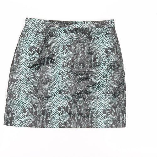River Island Women's Animal Print Pencil Skirt, Size 10