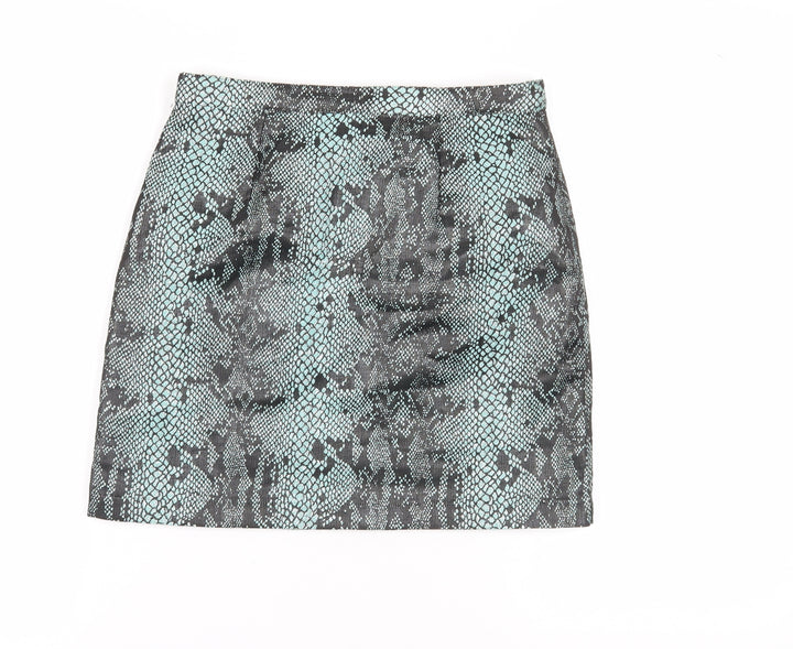 River Island Women's Animal Print Pencil Skirt, Size 10