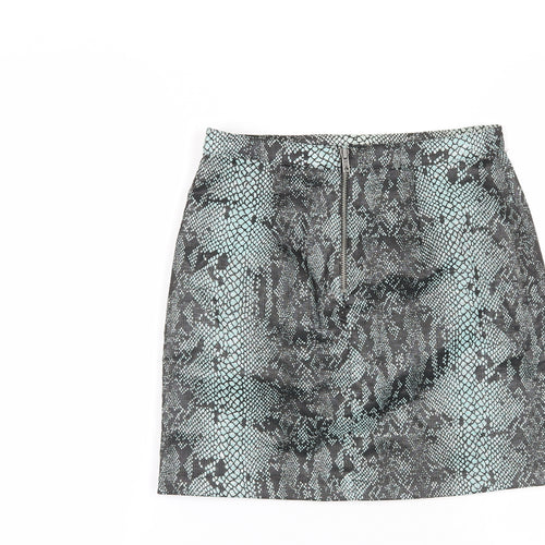 River Island Women's Animal Print Pencil Skirt, Size 10