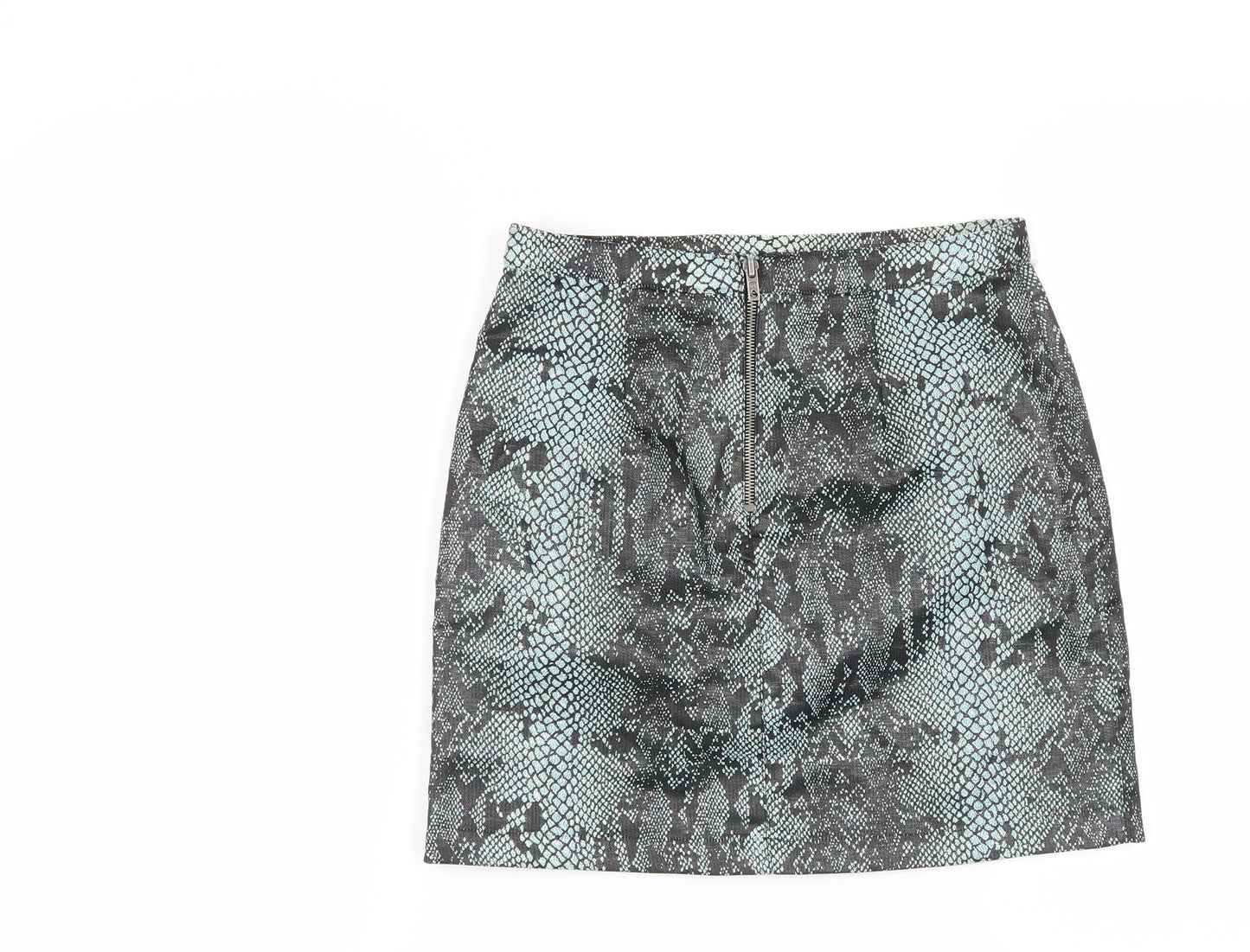 River Island Women's Animal Print Pencil Skirt, Size 10