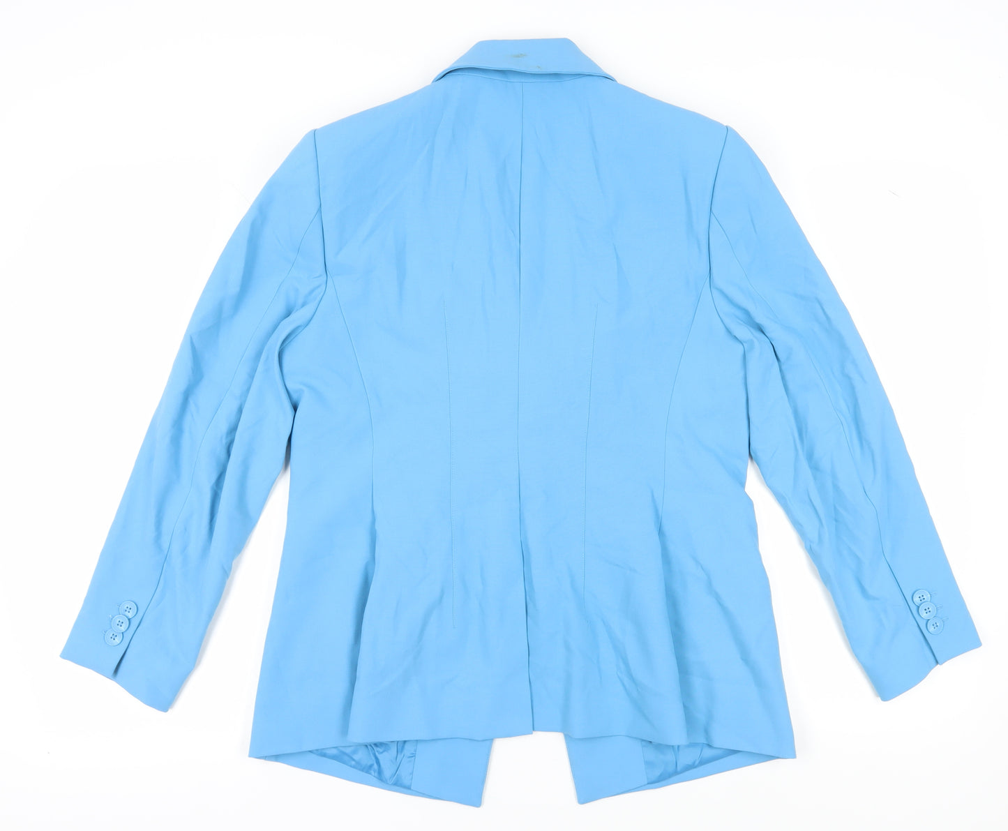 Marks and Spencer Women's Blue Blazer, Size 16