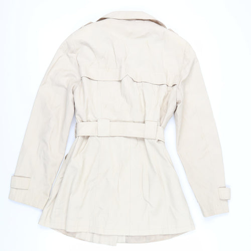 The Collection Women's Beige Trench Coat, Size 10, Belted