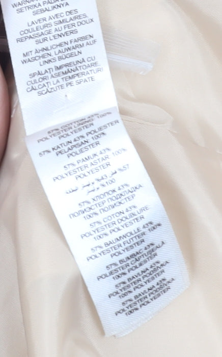 The Collection Women's Beige Trench Coat, Size 10, Belted