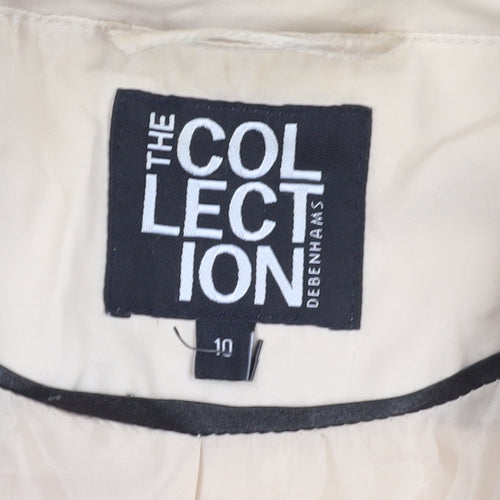The Collection Women's Beige Trench Coat, Size 10, Belted