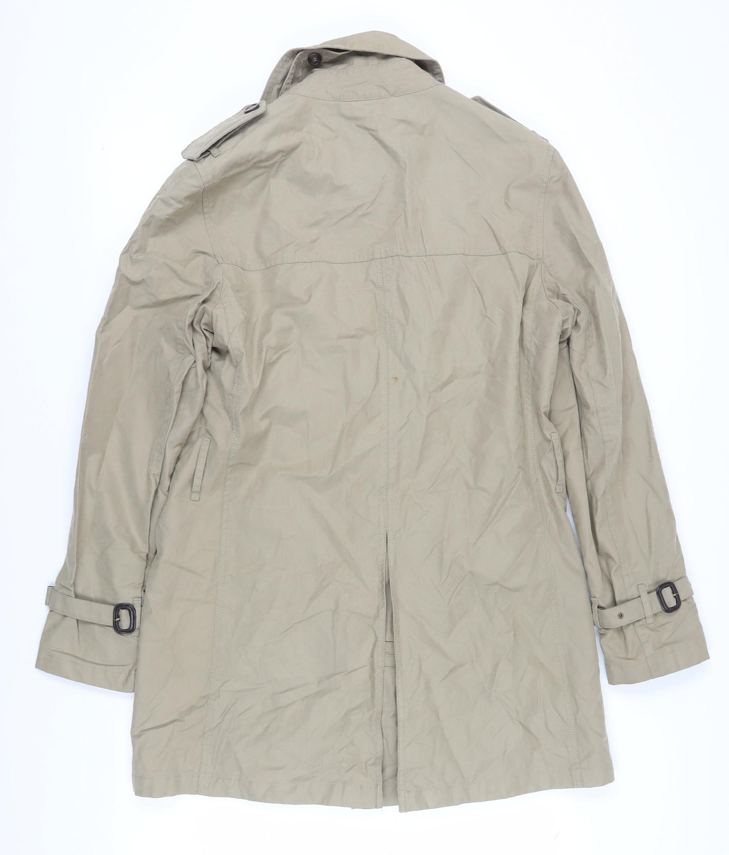 Marks and Spencer Men's Beige Medium Trench Coat
