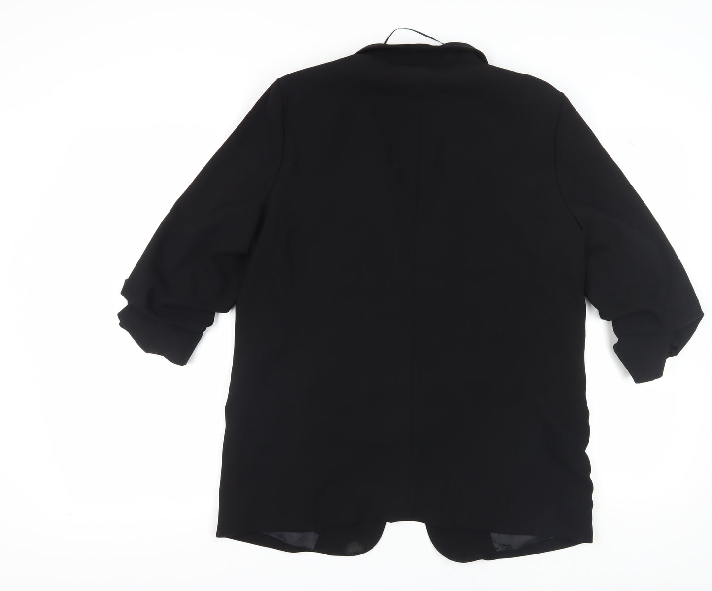 Zara Black Women's XL Shawl Lapel Blazer