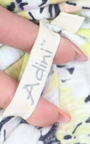 Adini Women's Multicoloured Floral Midi Dress M