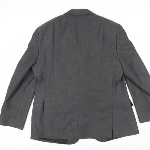 Marks and Spencer Men's Grey Blazer, Size 44S