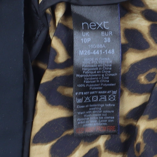 Next Women's Black Military Jacket Size 10 Plus