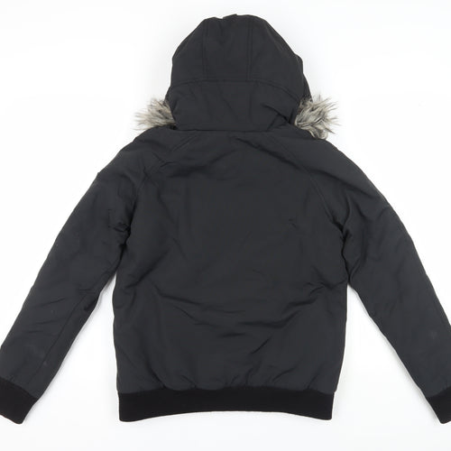 Brookhaven Women's Black Bomber Jacket Size 10
