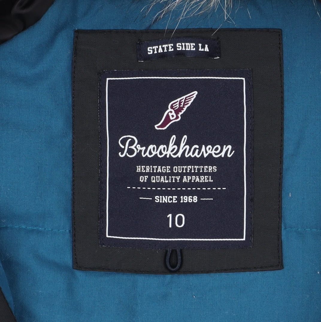 Brookhaven Women's Black Bomber Jacket Size 10