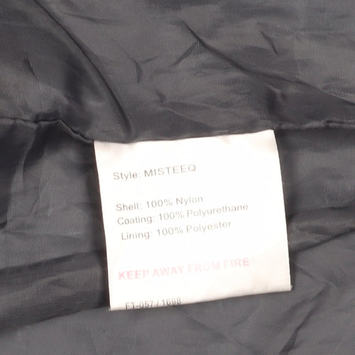 Outdoor Scene Women's Blue Rain Coat Size 10-12