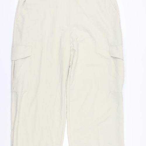 Marks and Spencer Women's Beige Cargo Trousers Size 20