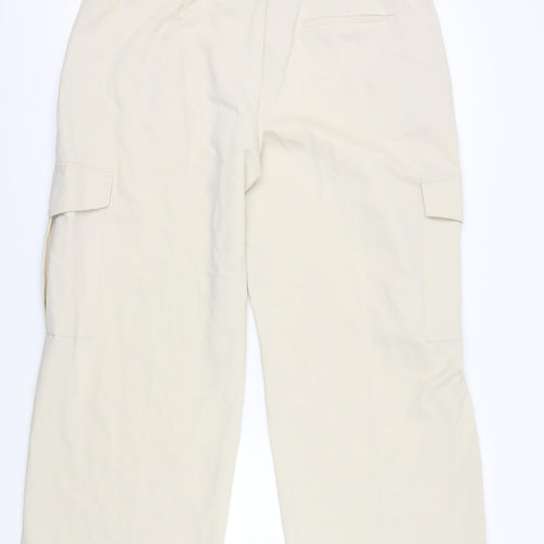 Marks and Spencer Women's Beige Cargo Trousers Size 20