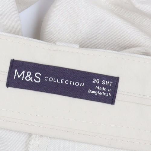 Marks and Spencer Women's Beige Cargo Trousers Size 20