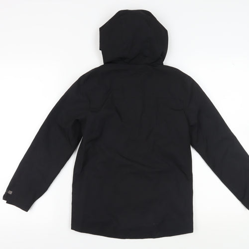 Urban Outlaws Boys Black Hooded Jacket 9-10Y