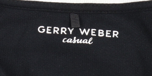 Gerry Weber Black Women's Basic T-Shirt - Size 8