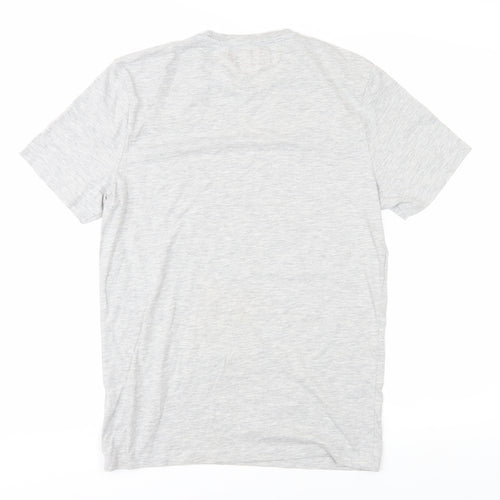 Marvel Men's Grey Graphic Superhero Dad T-Shirt, S