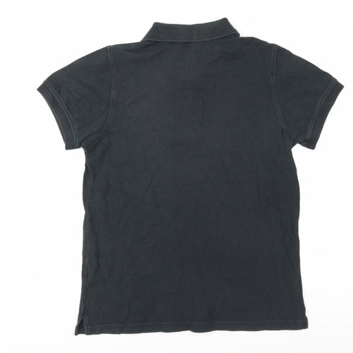 Lyle & Scott Men's Black Large Vintage Polo Shirt