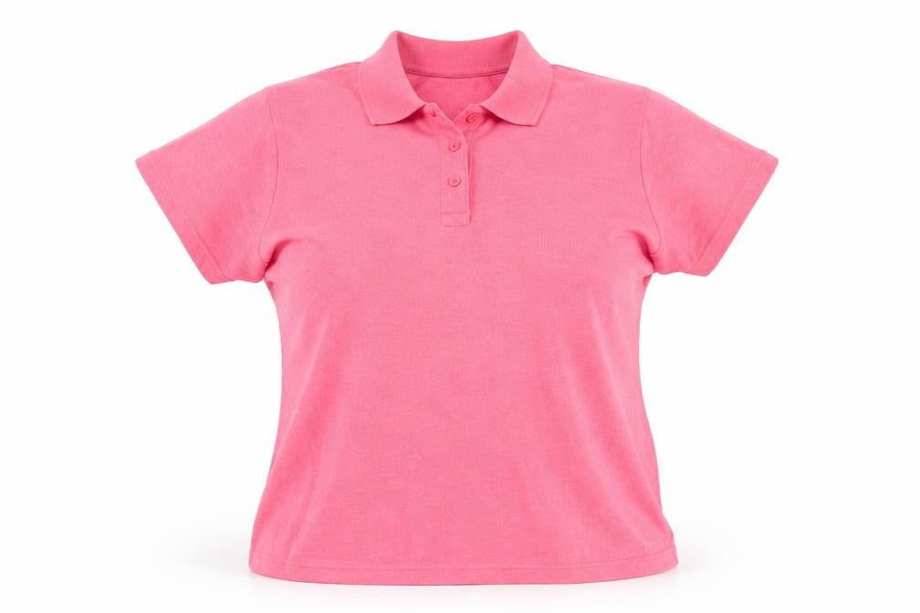 Front view of AFC Bournemouth Women's Pink Polo Shirt -, size 18