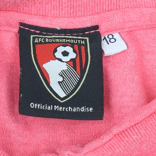 AFC Bournemouth Women's Pink Polo Shirt - Size 18