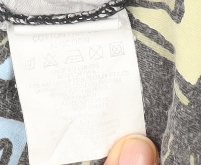 Tintin Men's Comic Graphic T-Shirt L Black, Multicoloured