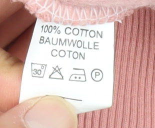 Adidas Women's Pink Pullover Hoodie M