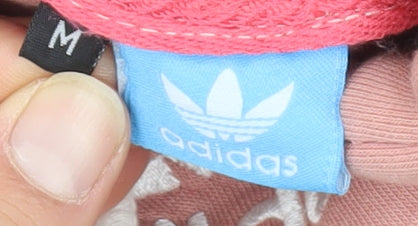 Adidas Women's Pink Pullover Hoodie M