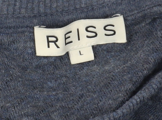 Reiss Men's Blue Pullover Jumper L