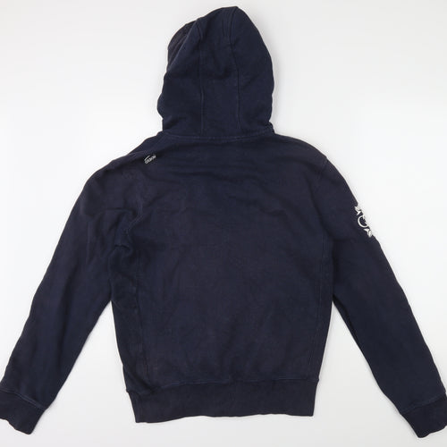 Oxbow Unisex Blue Full Zip Hoodie M