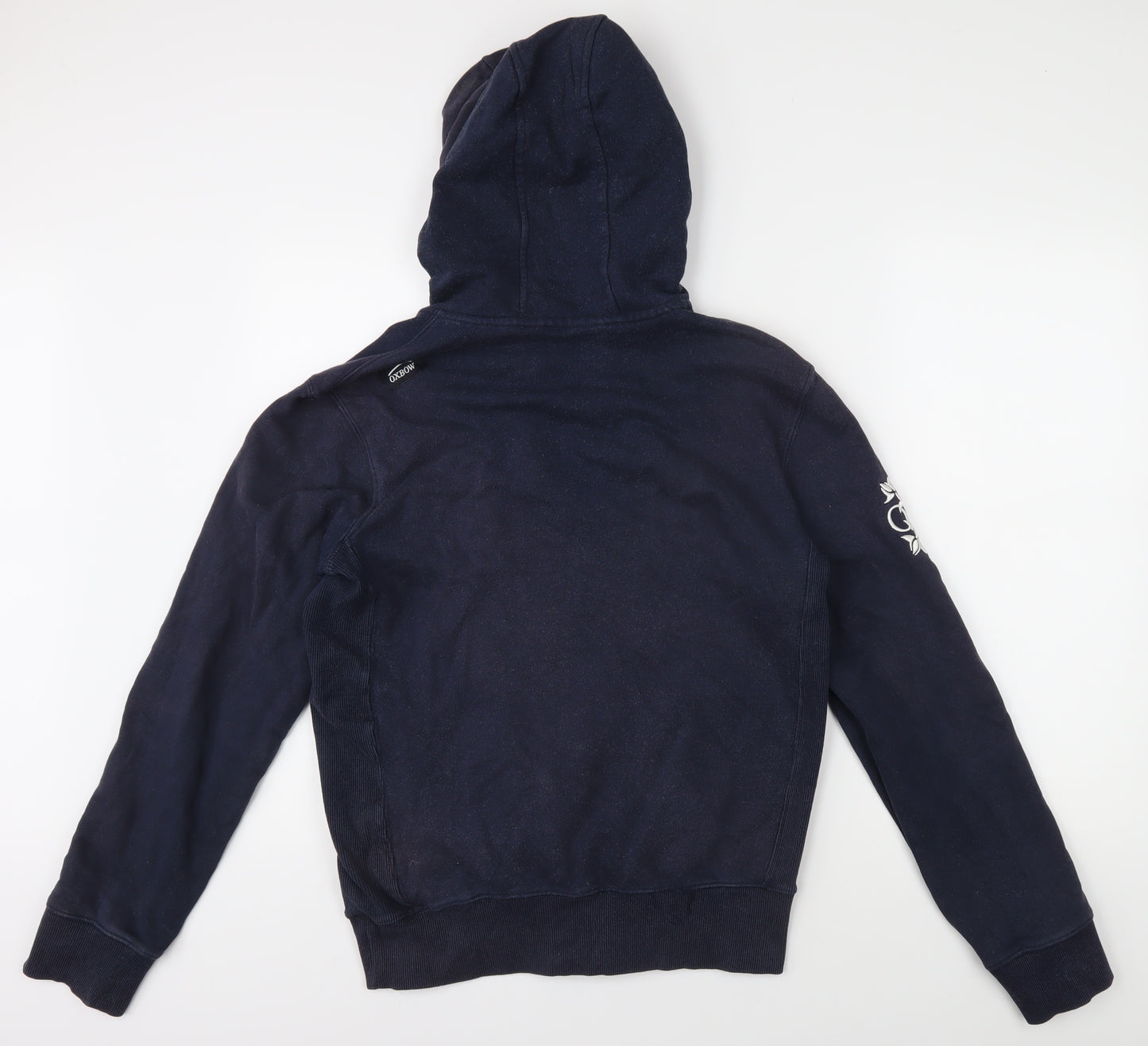 Oxbow Unisex Blue Full Zip Hoodie M