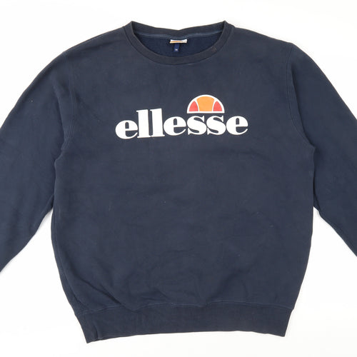 Ellesse Unisex Blue Sweatshirt Size 16
