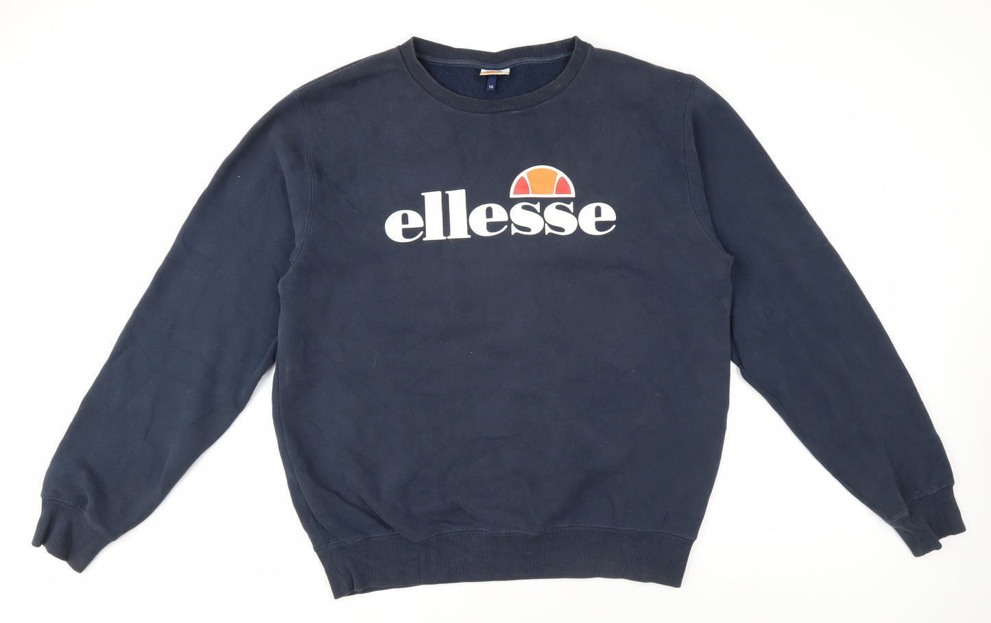 Ellesse Unisex Blue Sweatshirt Size 16
