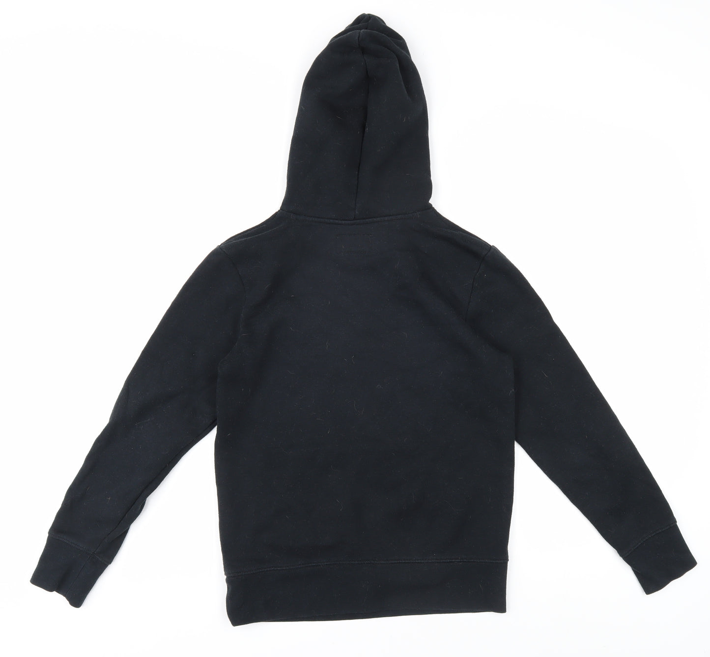 Jordan Boys Black Pullover Hoodie M with Logo