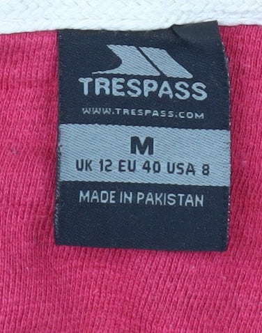 Trespass Women's Pink Full Zip Hoodie M