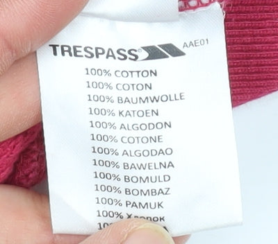 Trespass Women's Pink Full Zip Hoodie M