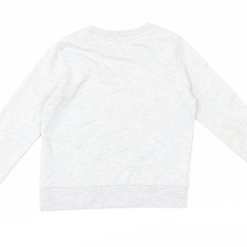Juicy Couture Girls Grey Pullover Top, 7-8 Years, Graphic Logo