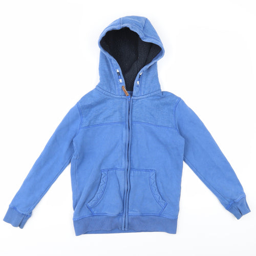 FatFace Unisex Teens Blue Full Zip Hoodie, Size 8
