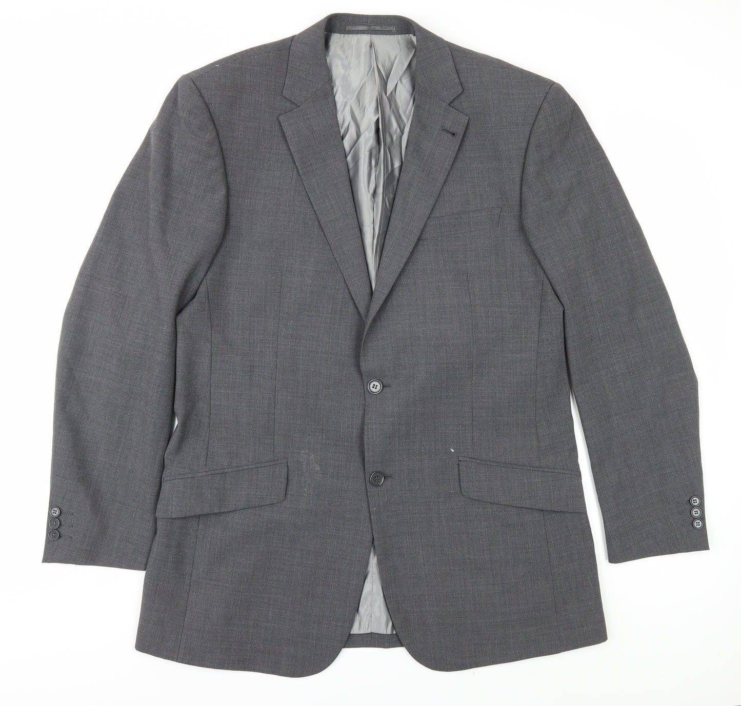 Skopes Men's Grey 40L Suit Jacket, Classic Business Wear