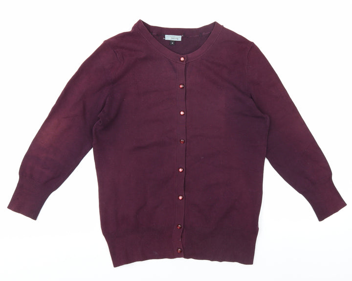 Red Herring Women's Purple Button-Up Size 12 Top