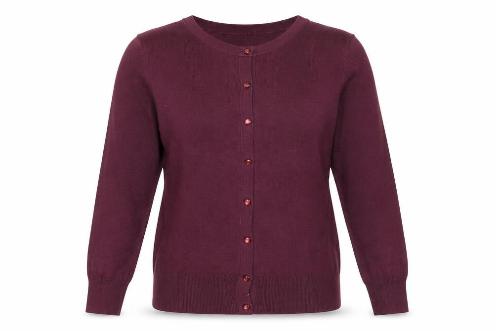 Red Herring Women's Purple Button-Up Size 12 Top