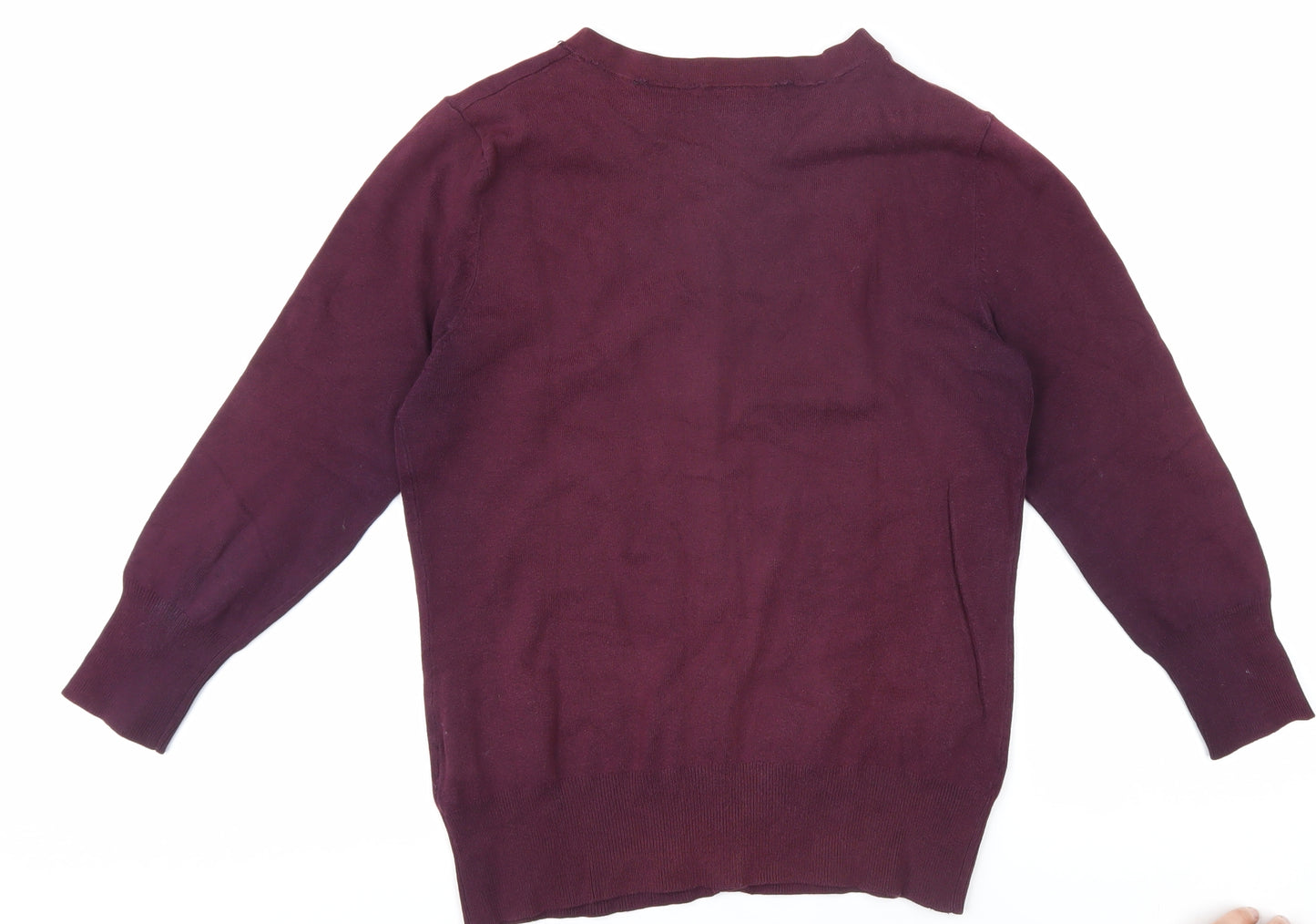 Red Herring Women's Purple Button-Up Size 12 Top