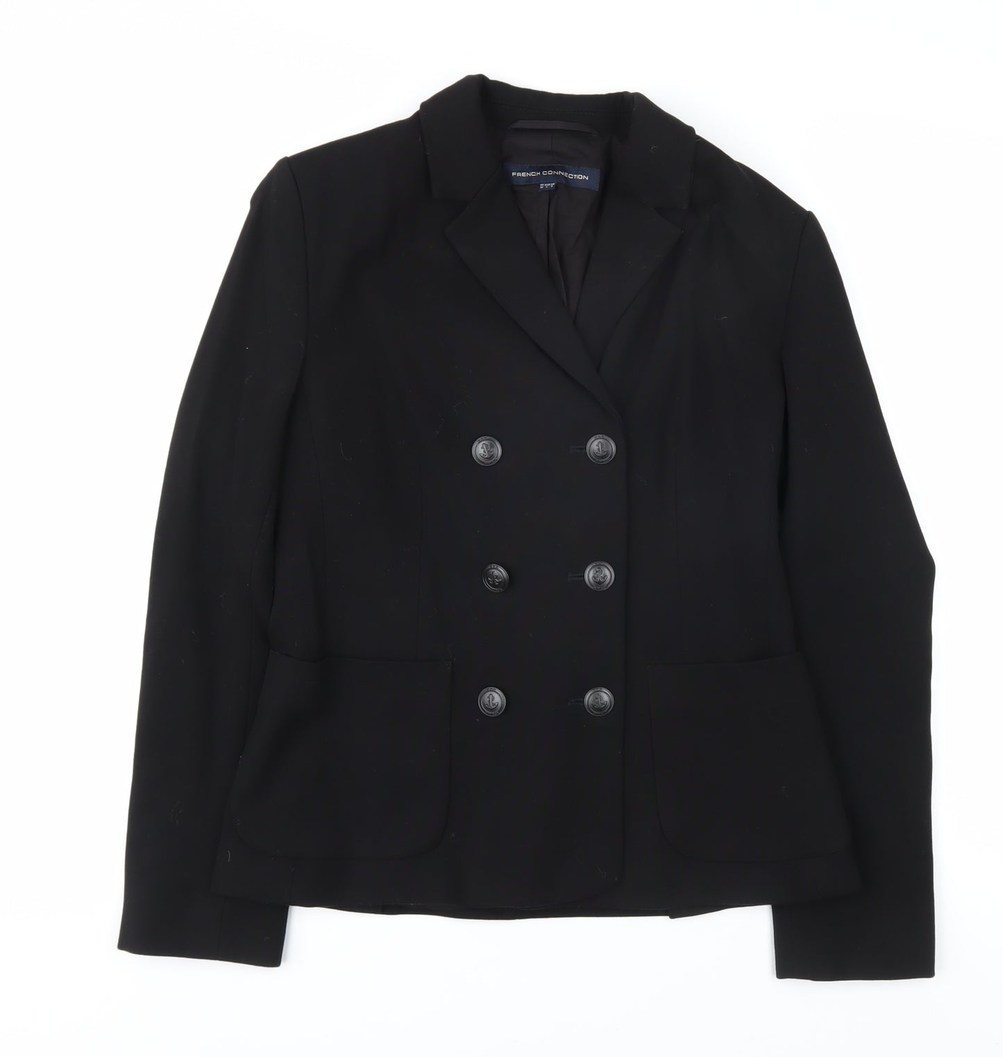 French Connection Black Women's Blazer Size 10