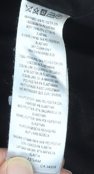 French Connection Black Women's Blazer Size 10