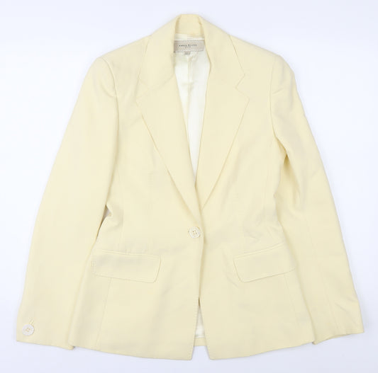 Karen Millen Ivory Women's Blazer UK 10 Classic Style