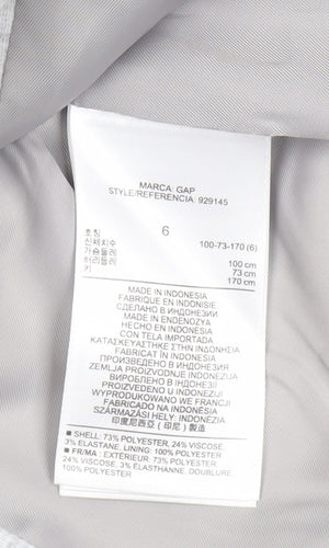 Gap Women's Grey Blazer UK 10 - Perfect for Work
