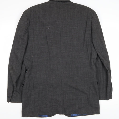 Daniel Hechter Men's Grey Blazer, Size 38R, Classic Fit