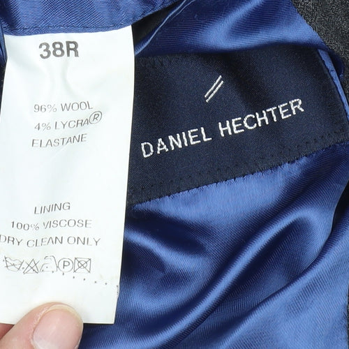 Daniel Hechter Men's Grey Blazer, Size 38R, Classic Fit